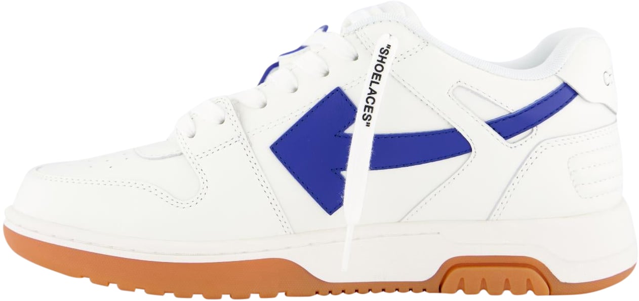 OFF-WHITE Heren Out Of Office Sneaker Blauw/Wi Blauw