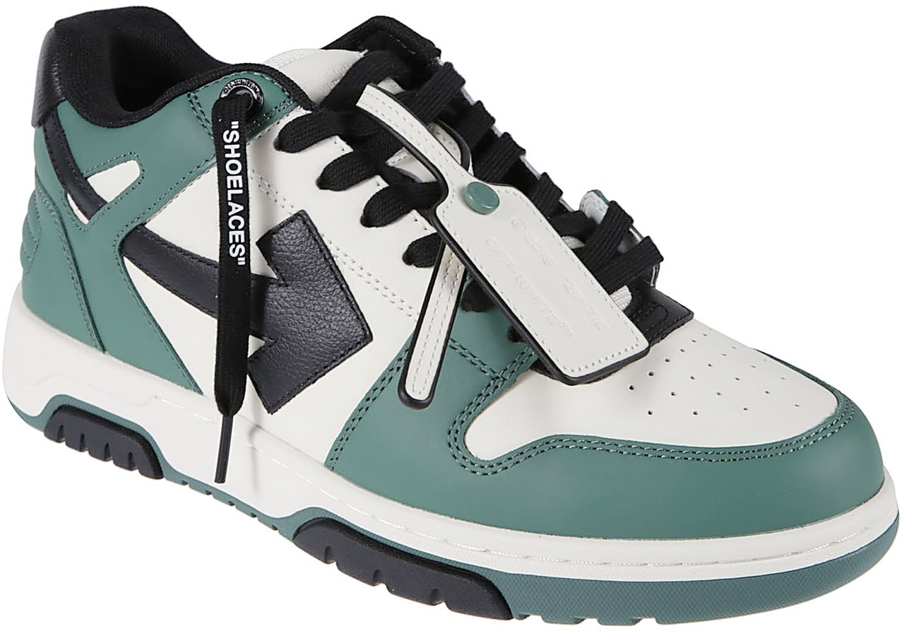 OFF-WHITE Out Of Office Tricolor Sneakers White Wit