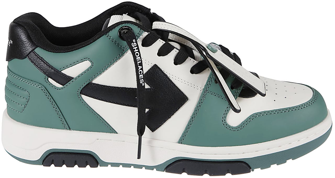 OFF-WHITE Out Of Office Tricolor Sneakers White Wit