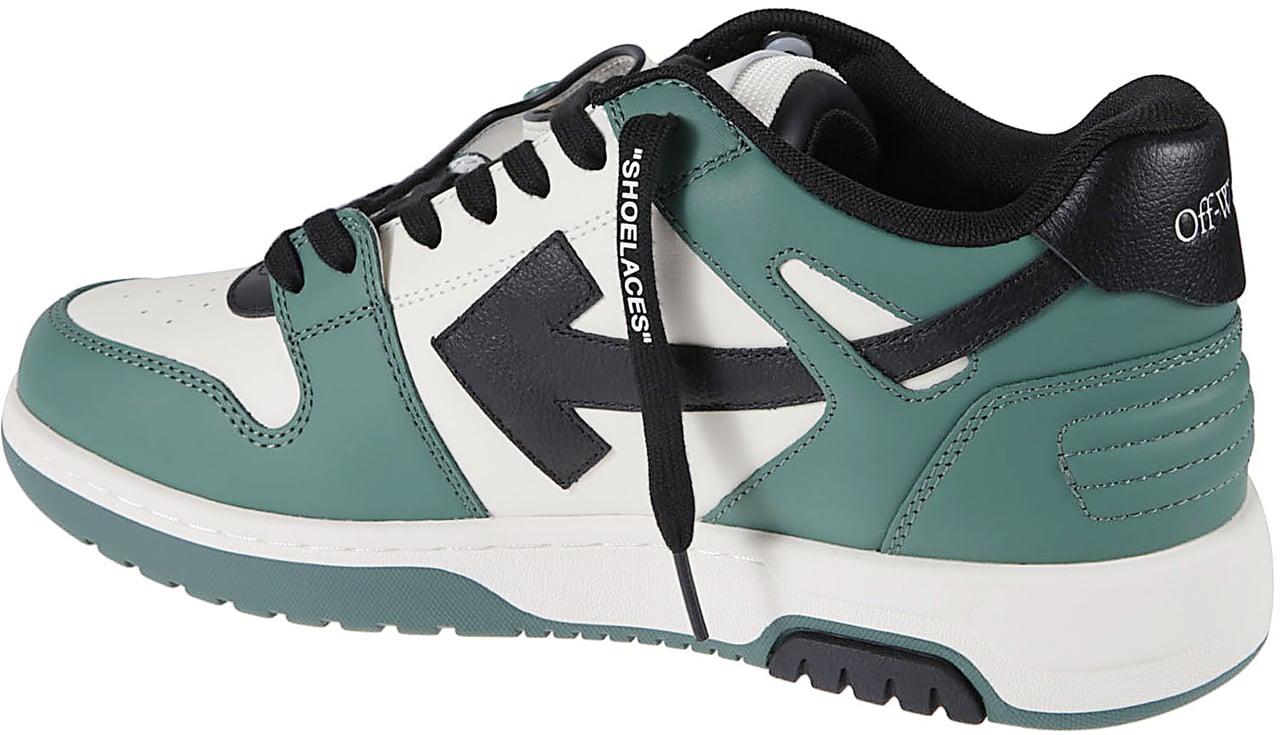 OFF-WHITE Out Of Office Tricolor Sneakers White Wit