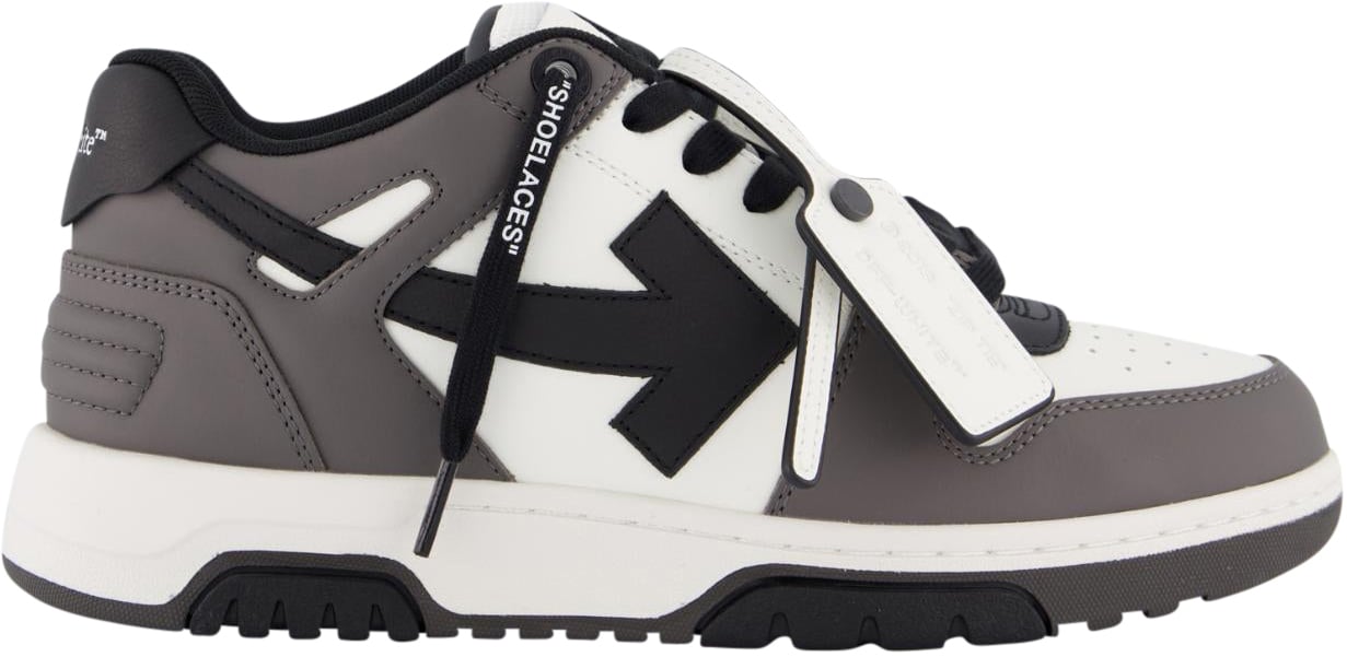 OFF-WHITE Heren Out Of Office Sneaker Grijs Grijs