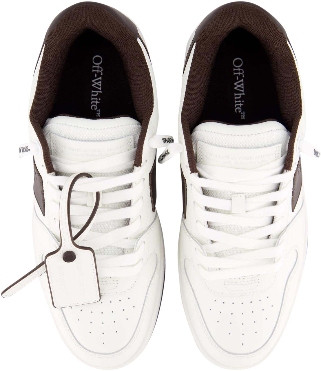 OFF-WHITE Heren Out Of Office Sneaker Wit Wit