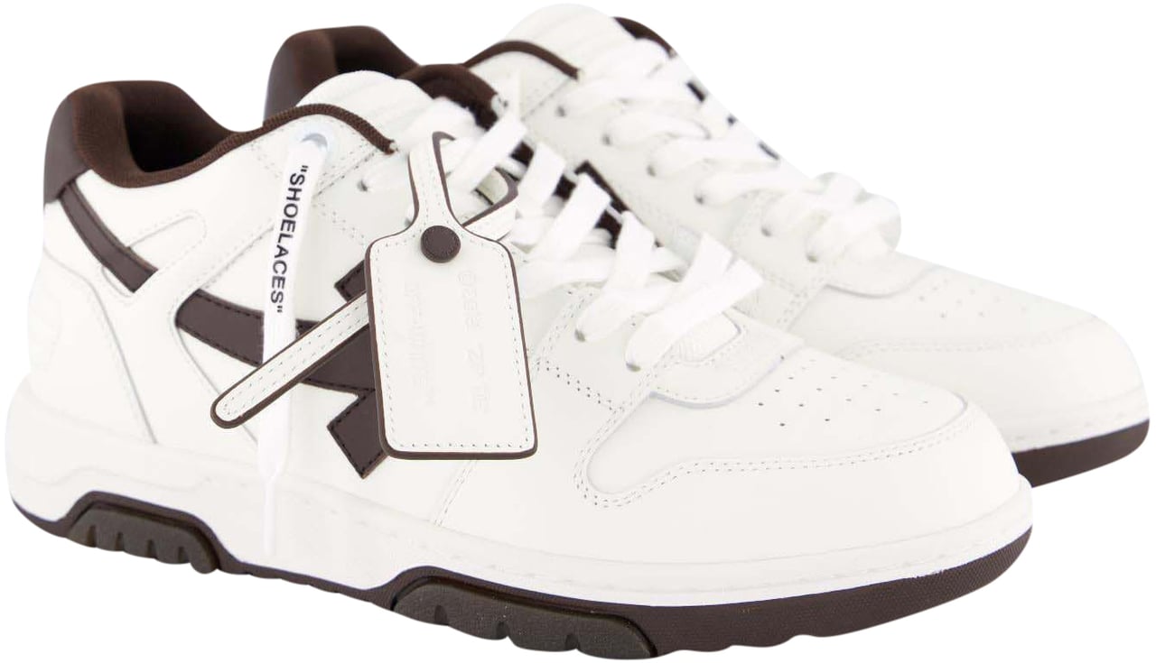 OFF-WHITE Heren Out Of Office Sneaker Wit Wit