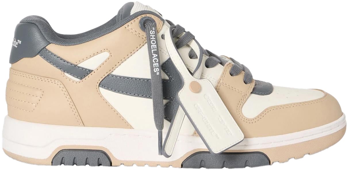 OFF-WHITE Heren Out Of Office Sneaker Beige Beige