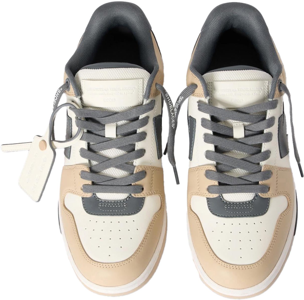 OFF-WHITE Heren Out Of Office Sneaker Beige Beige
