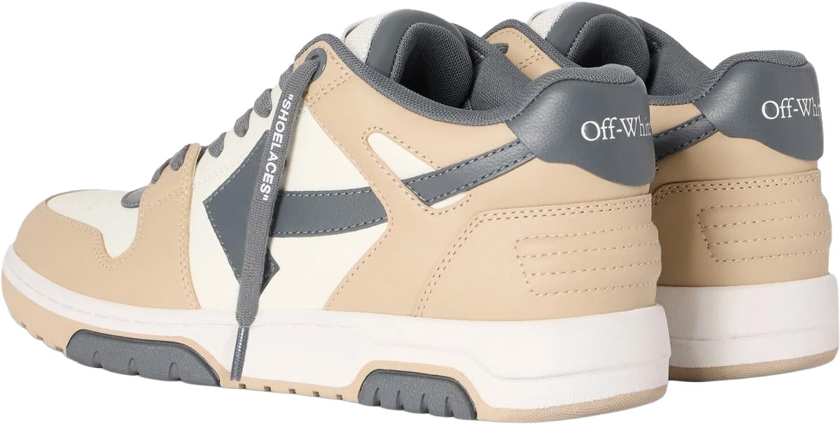 OFF-WHITE OFF WHITE Heren Out Of Office Sneaker Beige Beige