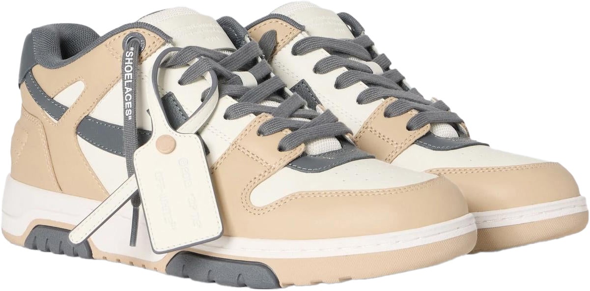 OFF-WHITE Heren Out Of Office Sneaker Beige Beige