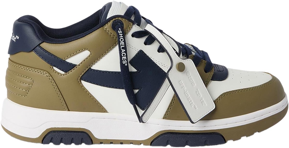 OFF-WHITE Heren Out Of Office Sneaker Groen