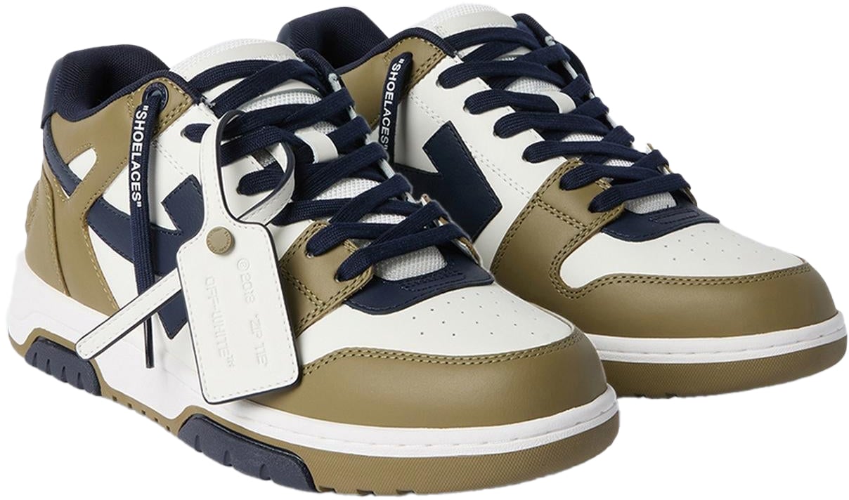 OFF-WHITE Heren Out Of Office Sneaker Groen