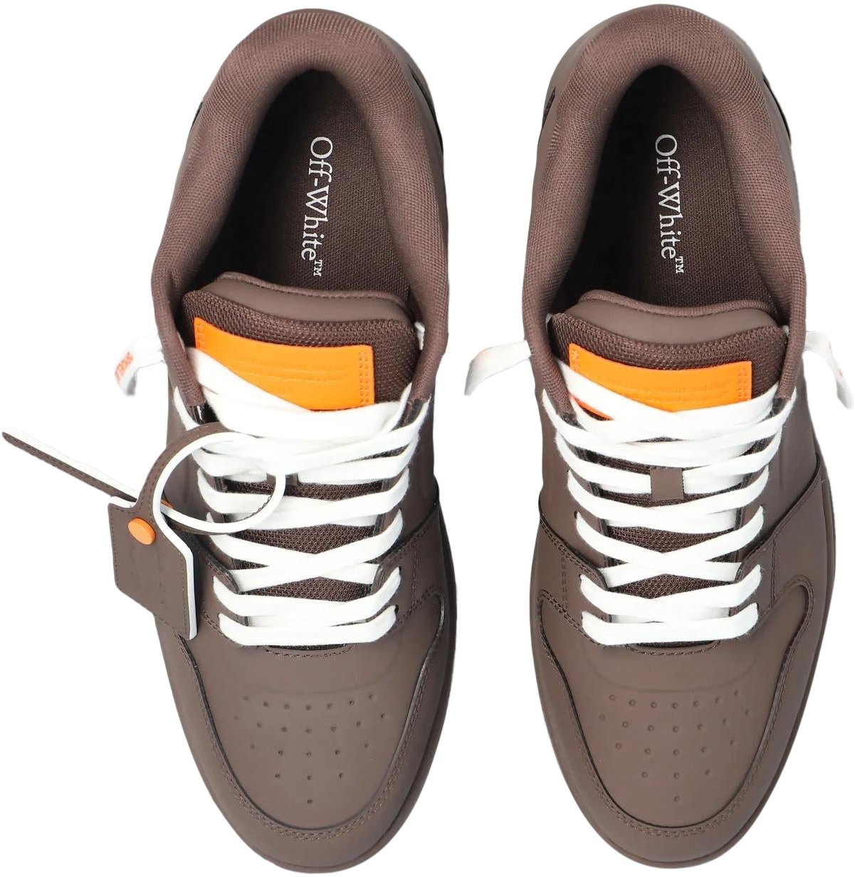 OFF-WHITE Heren Out Of Office Sneaker Bruin