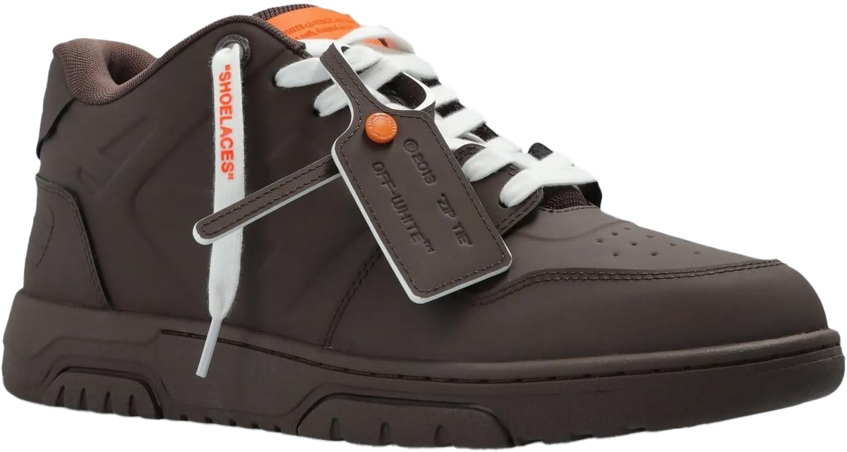 OFF-WHITE Heren Out Of Office Sneaker Bruin