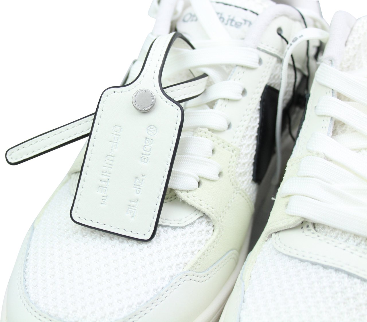 OFF-WHITE Off-White Slim Out Of Office Sneaker 'Wit/Zwart' Wit