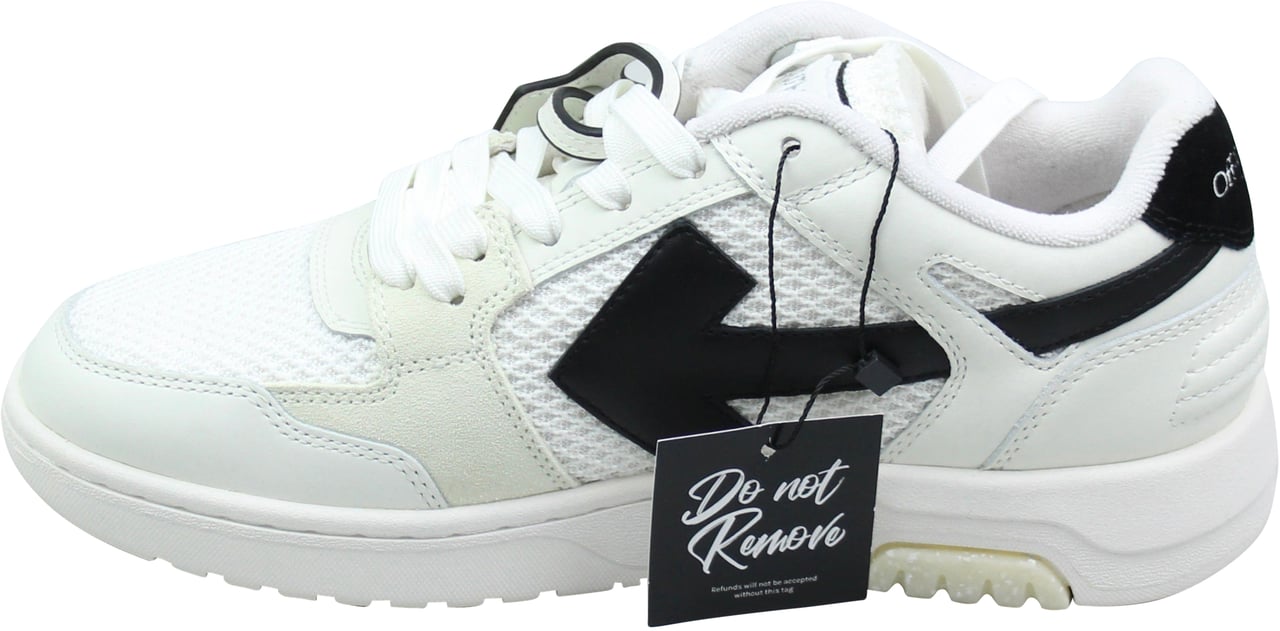 OFF-WHITE Off-White Slim Out Of Office Sneaker 'Wit/Zwart' Wit