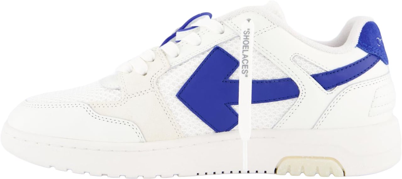 OFF-WHITE Heren Slim Out Of Office Wit/Blauw Wit