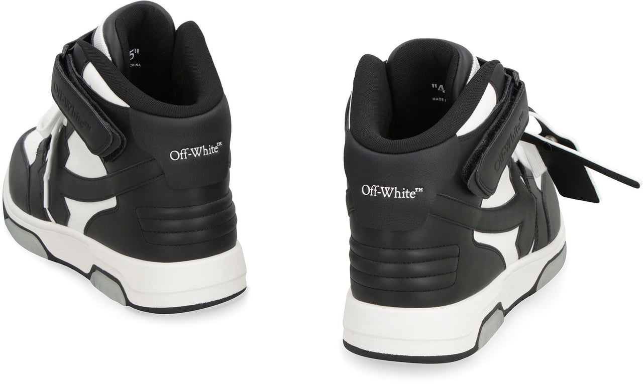 OFF-WHITE Out Of Office High-top sneakers Wit