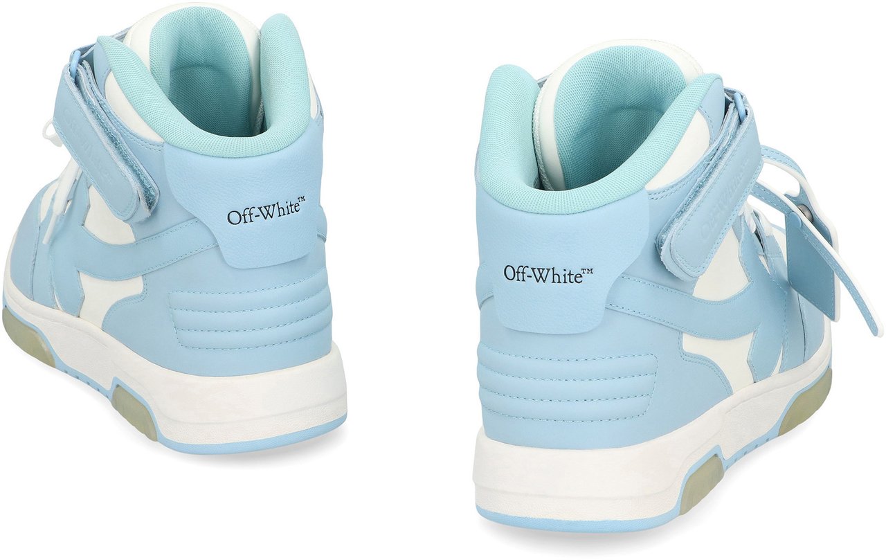 OFF-WHITE Scarpe sportive alte Fuori ufficio Lichtblauw