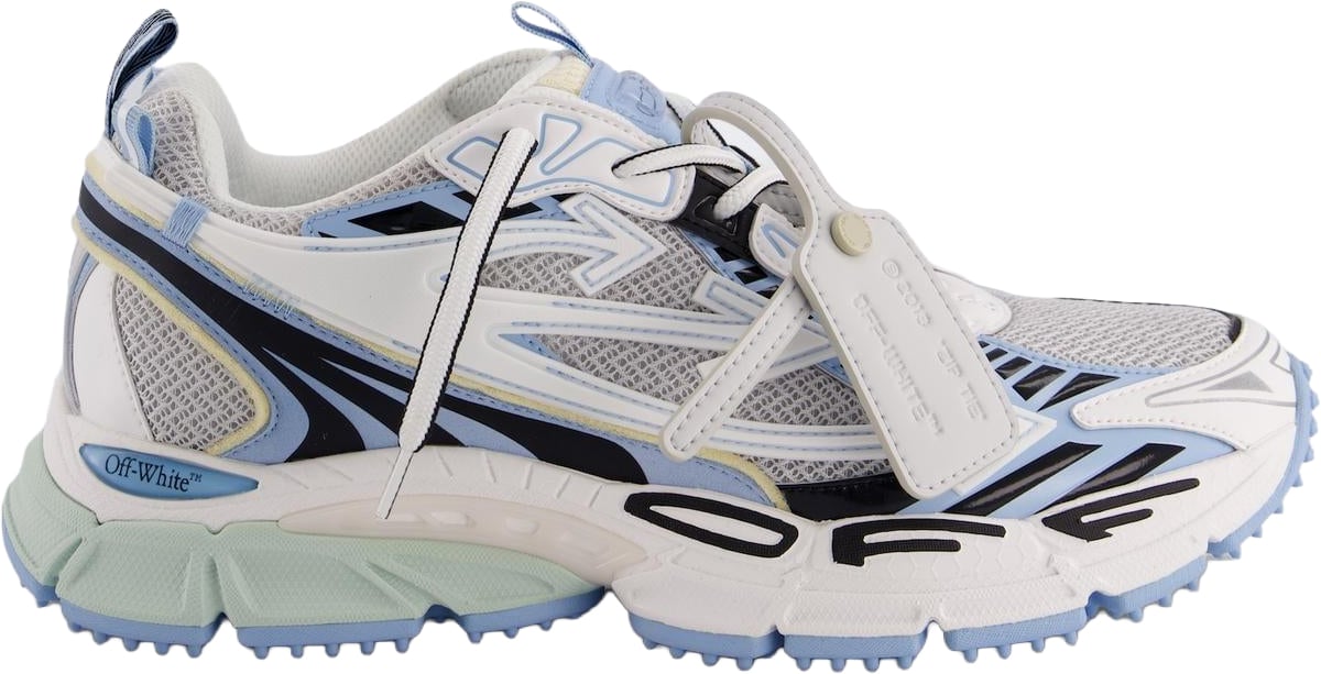 OFF-WHITE Heren Ow Be Right Back Sneaker Grijs Wit