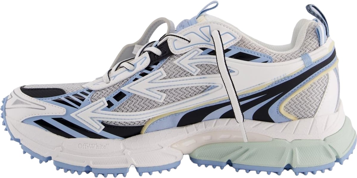 OFF-WHITE Heren Ow Be Right Back Sneaker Grijs Wit