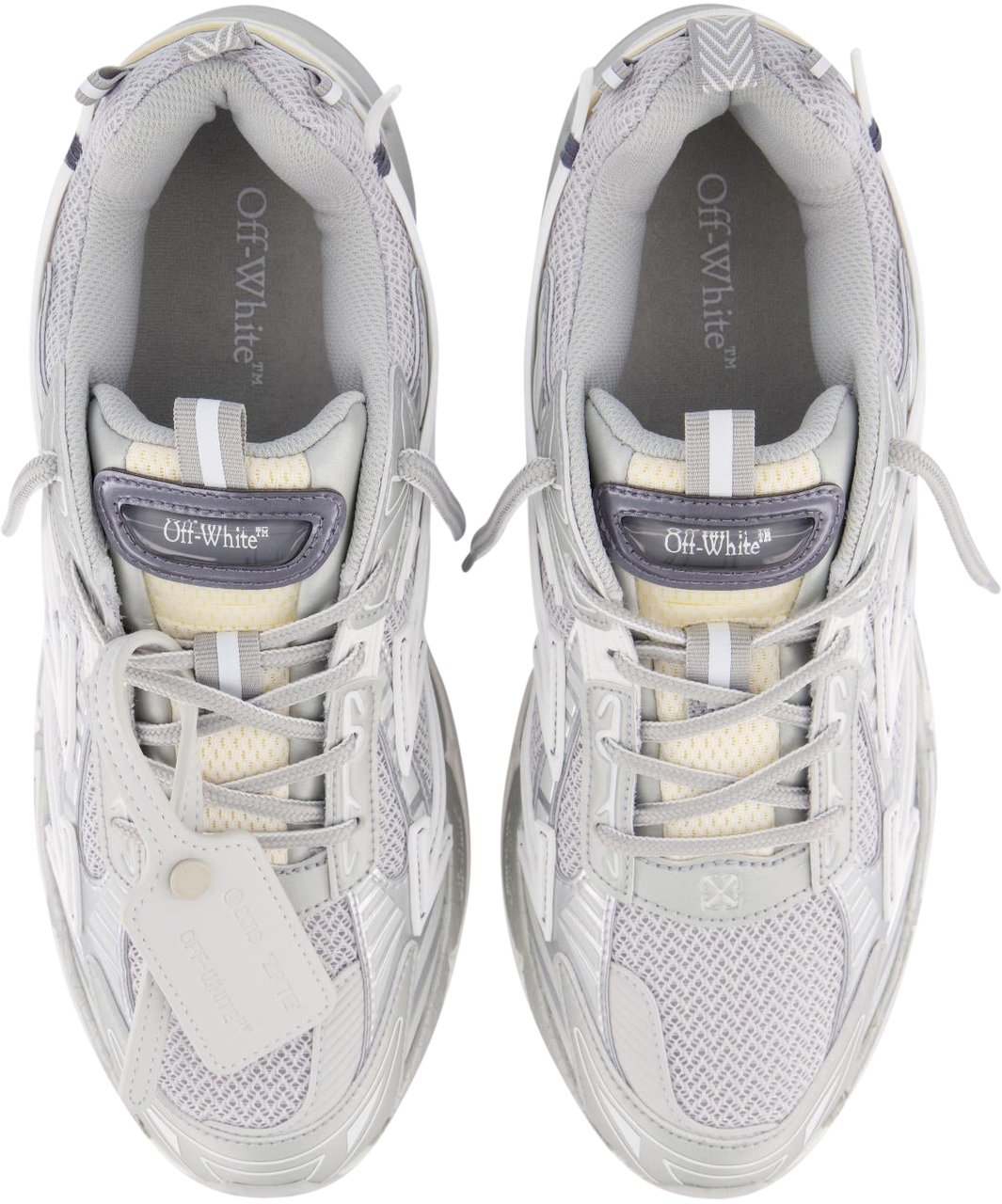 OFF-WHITE Heren Ow Be Right Back Sneaker Grijs Grijs