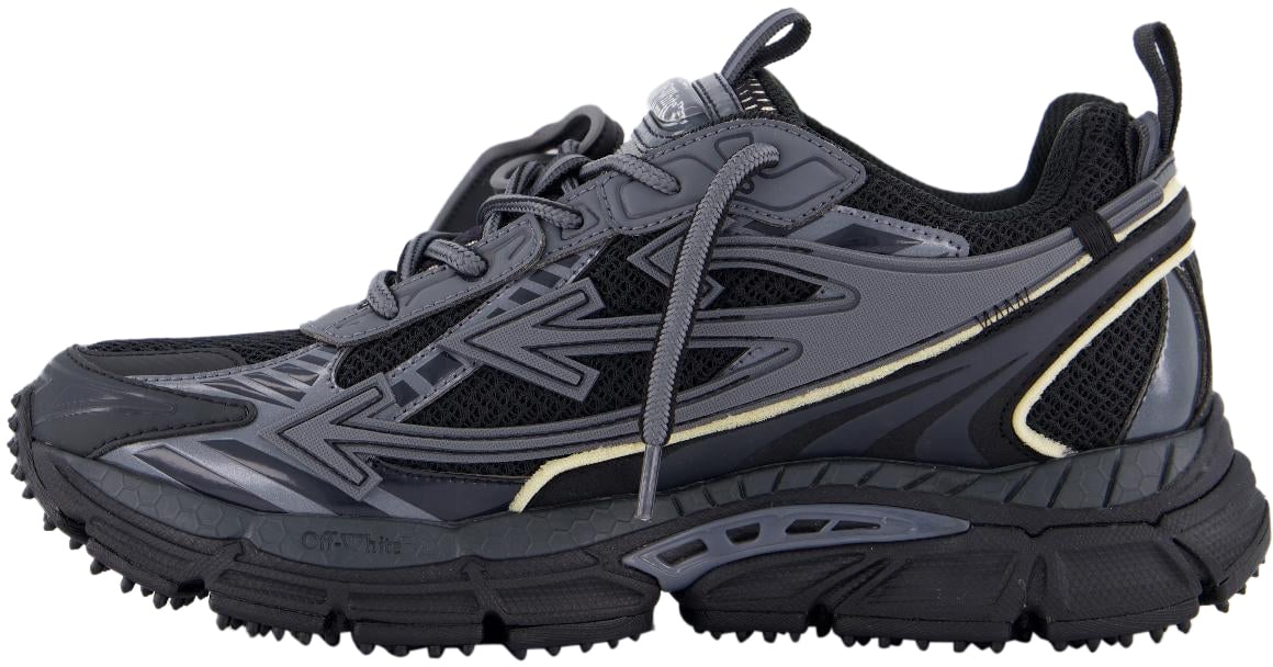 OFF-WHITE Heren Ow Be Right Back Sneaker Zwart
