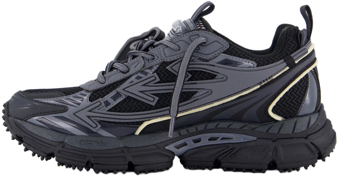 OFF-WHITE Heren Ow Be Right Back Sneaker Zwart Zwart