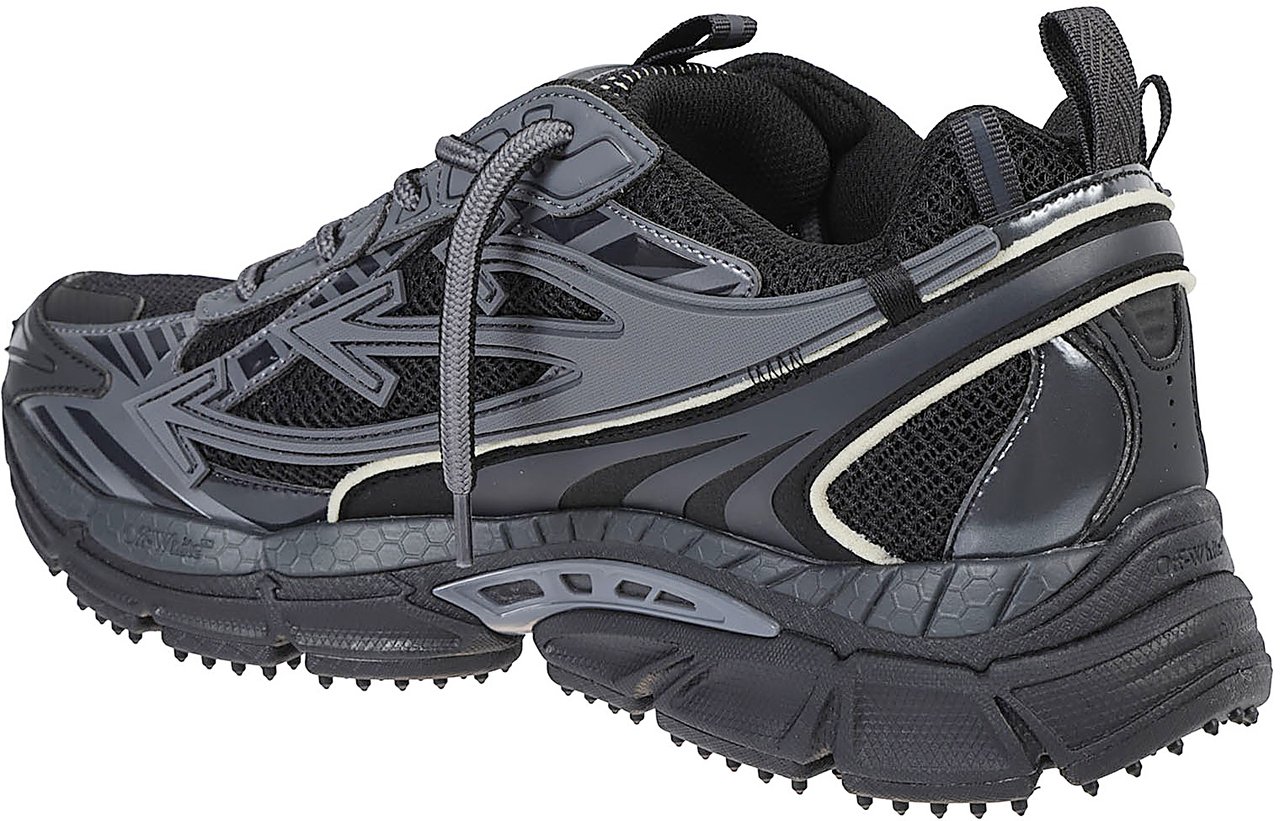 OFF-WHITE Be Right Back Sneakers Black Zwart