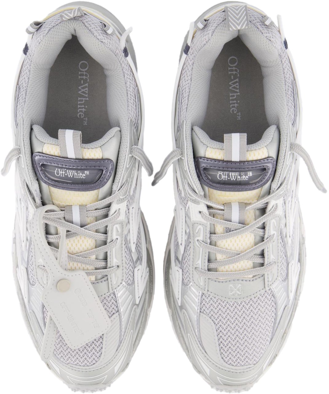 OFF-WHITE Heren Ow Be Right Back Sneaker Grijs Grijs