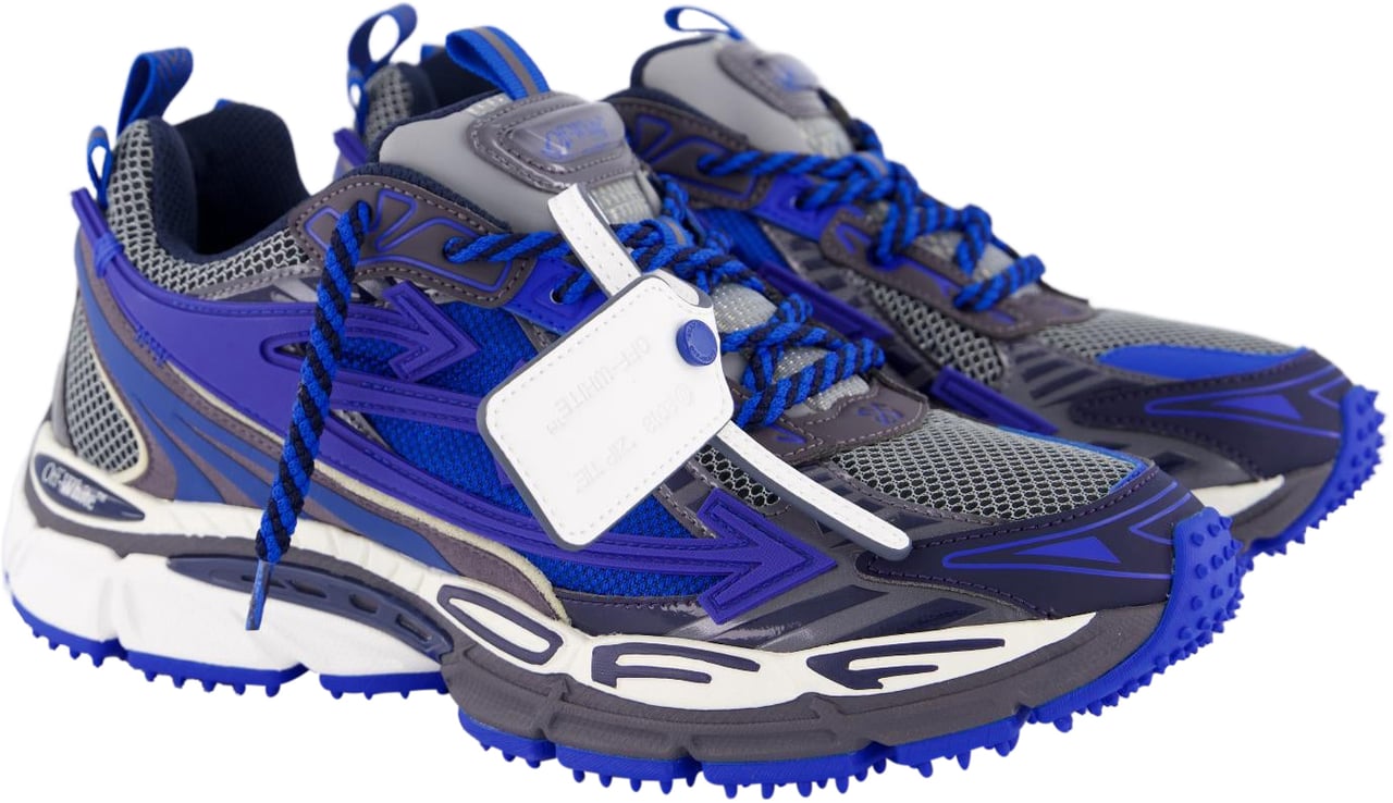 OFF-WHITE Heren Ow Be Right Back Sneaker Blauw