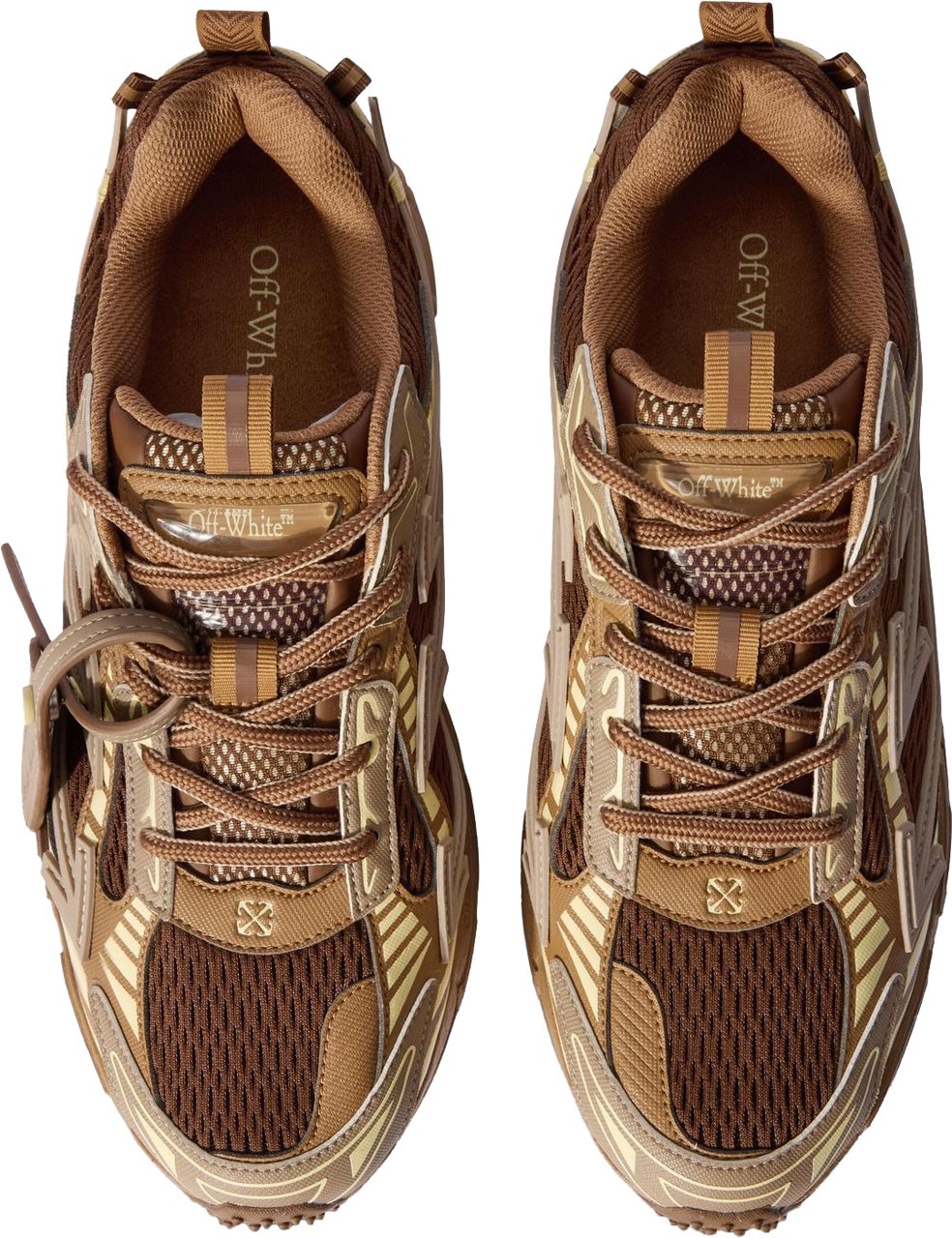 OFF-WHITE Heren Ow Be Right Back Sneaker Bruin