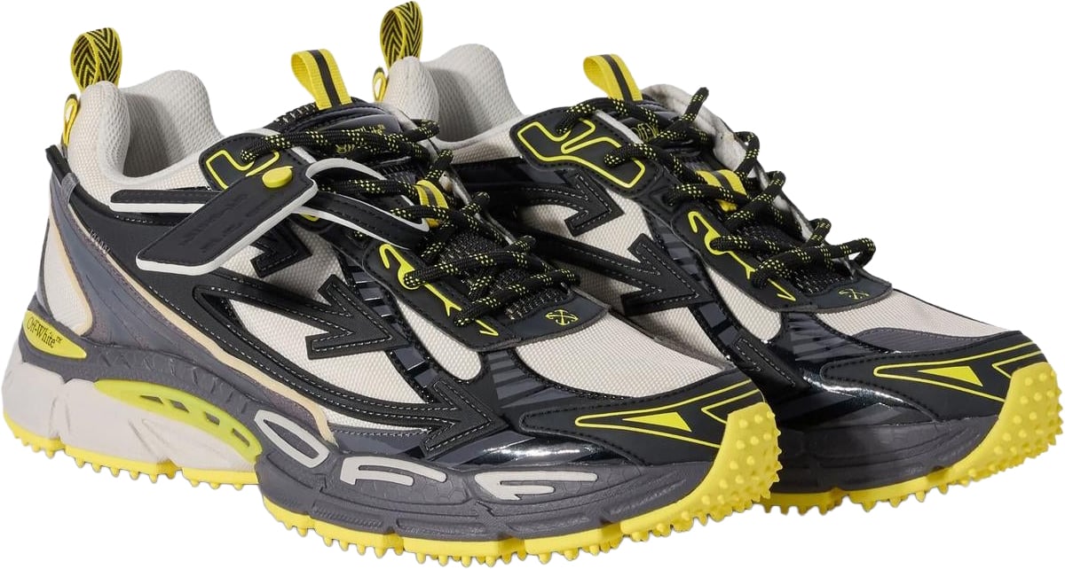 OFF-WHITE OFF WHITE Heren Ow Be Right Back Sneaker Zwart Zwart