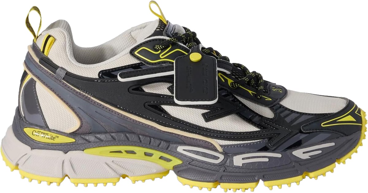 OFF-WHITE Heren Ow Be Right Back Sneaker Zwart Zwart