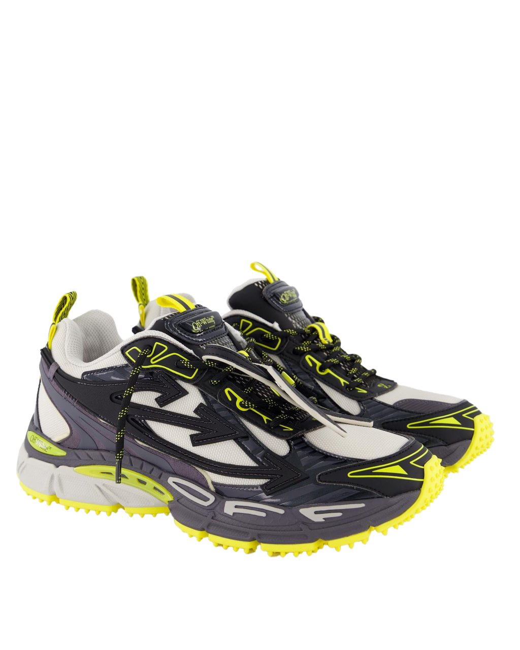 OFF-WHITE Heren Ow Be Right Back Sneaker Zwart Zwart