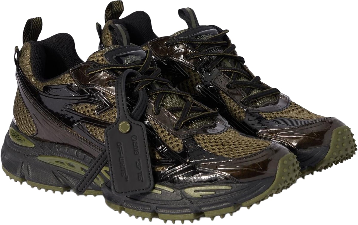 OFF-WHITE Heren Ow Be Right Back Sneaker Groen