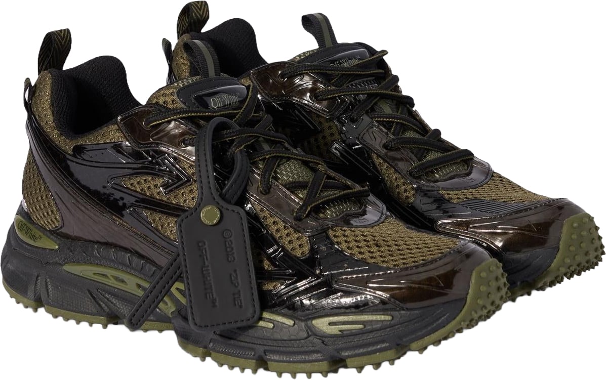 OFF-WHITE Heren Ow Be Right Back Sneaker Groen