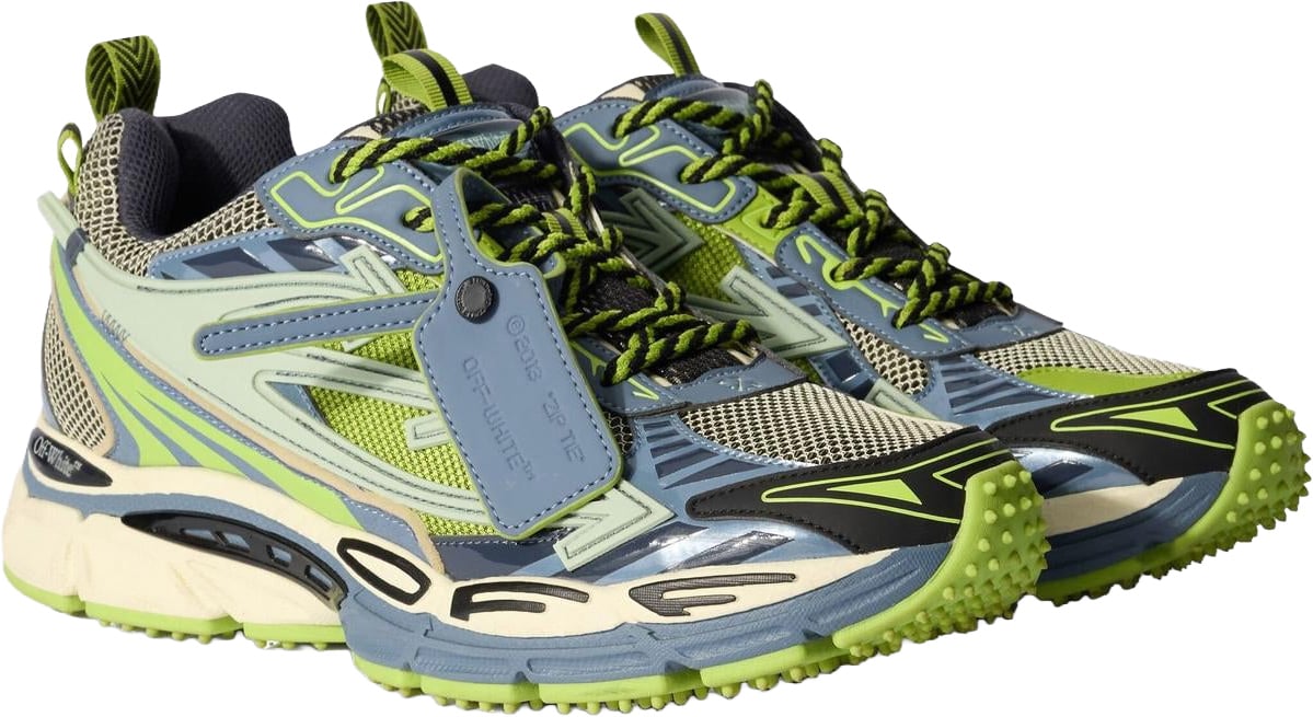 OFF-WHITE OFF WHITE Heren Ow Be Right Back Sneaker Groen
