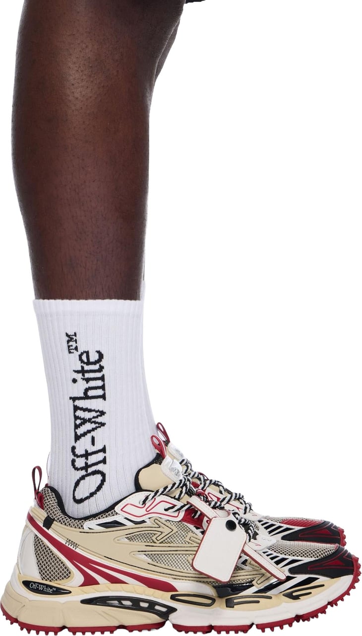 OFF-WHITE OFF WHITE Heren Ow Be Right Back Sneaker Beige