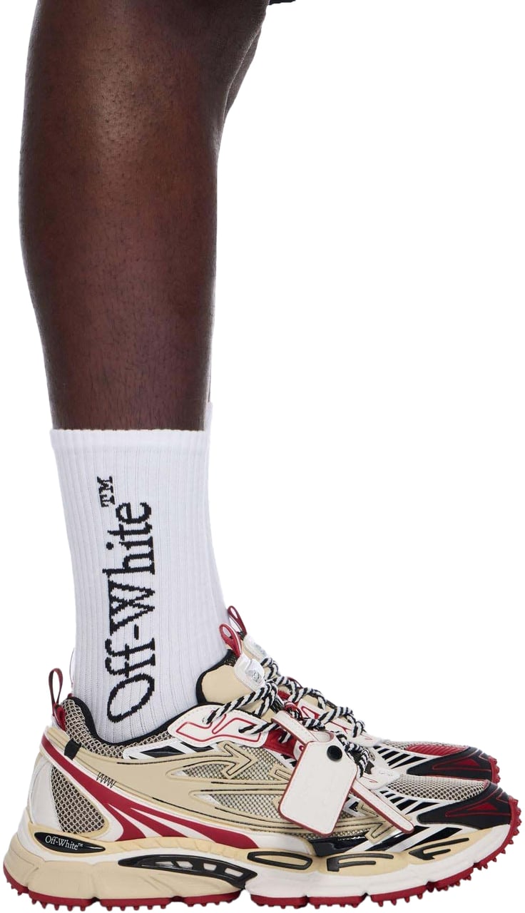 OFF-WHITE Heren Ow Be Right Back Sneaker Beige