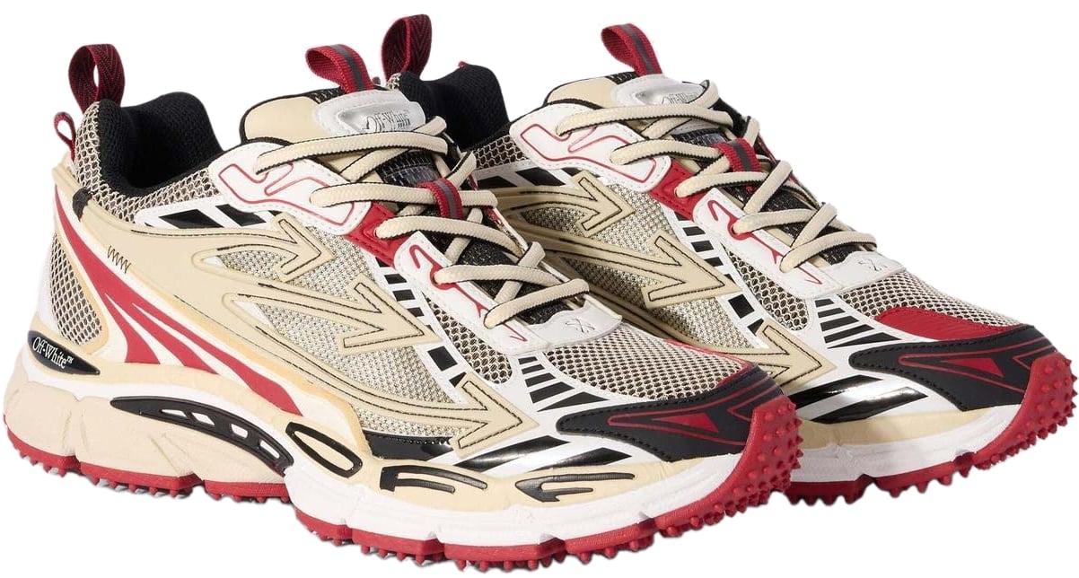 OFF-WHITE Heren Ow Be Right Back Sneaker Beige