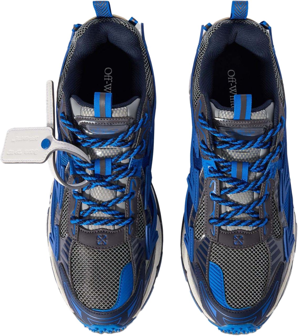 OFF-WHITE Heren Ow Be Right Back Sneaker Blauw