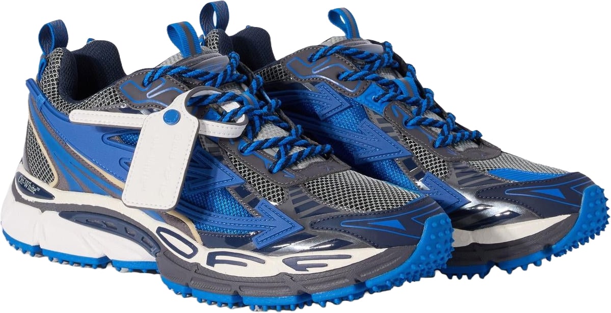 OFF-WHITE Heren Ow Be Right Back Sneaker Blauw