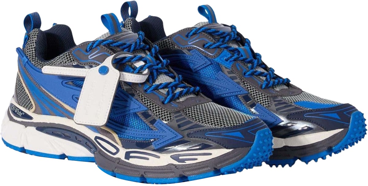 OFF-WHITE Heren Ow Be Right Back Sneaker Blauw