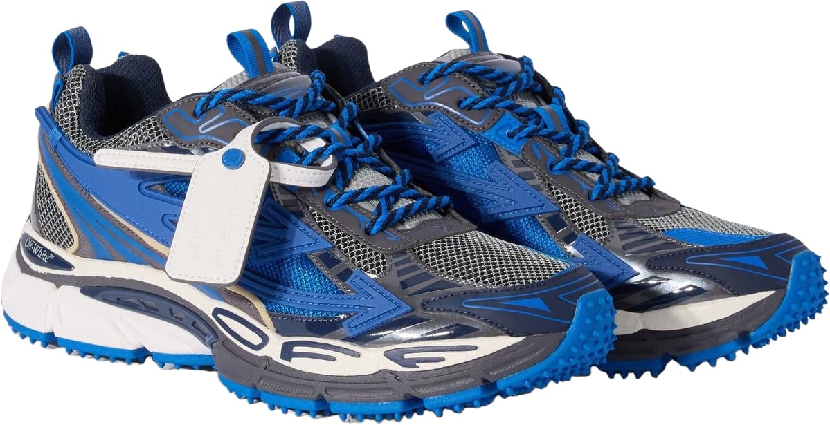 OFF-WHITE OFF WHITE Heren Ow Be Right Back Sneaker Blauw