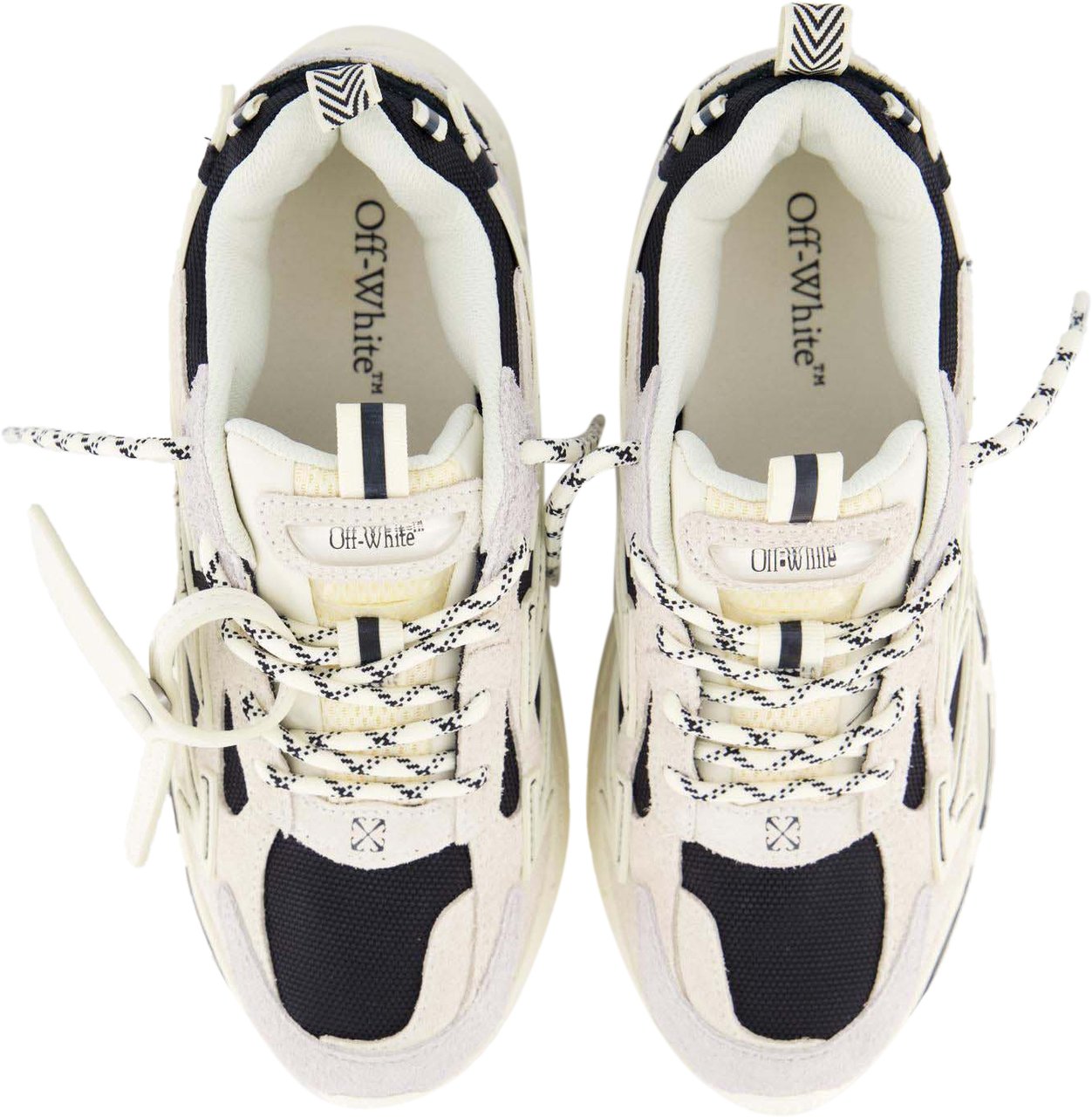 OFF-WHITE Heren Ow Be Right Back Sneaker Wit