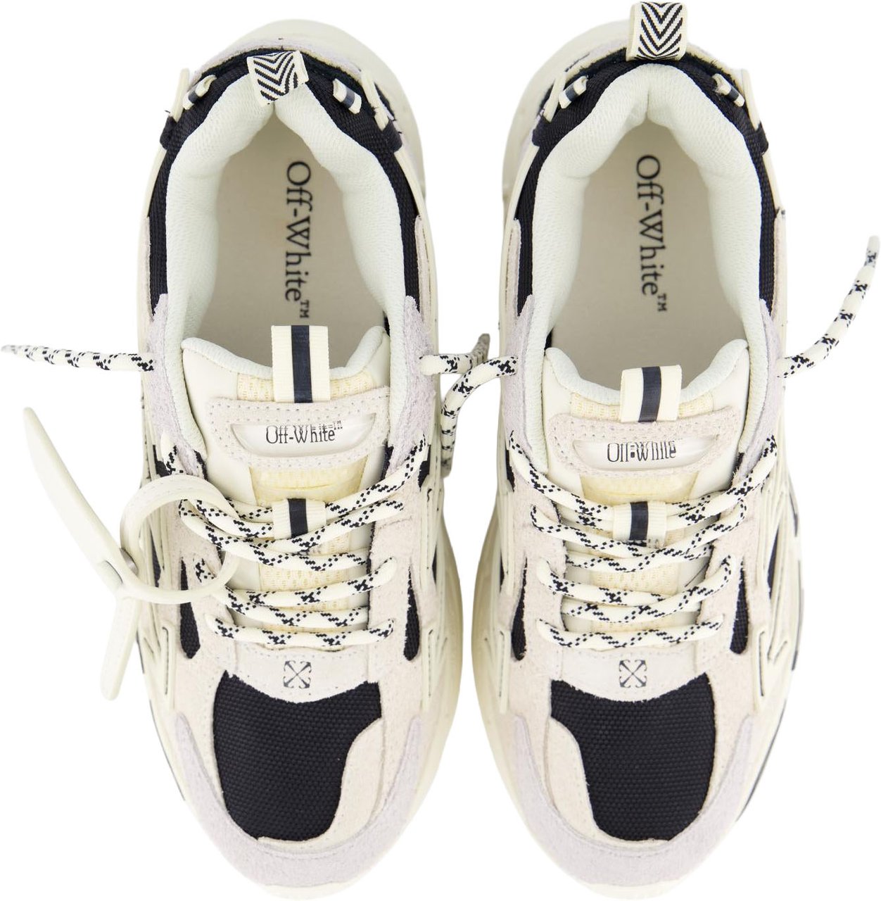 OFF-WHITE Heren Ow Be Right Back Sneaker Wit