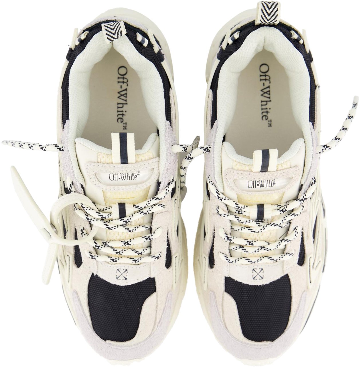 OFF-WHITE Heren Ow Be Right Back Sneaker Wit