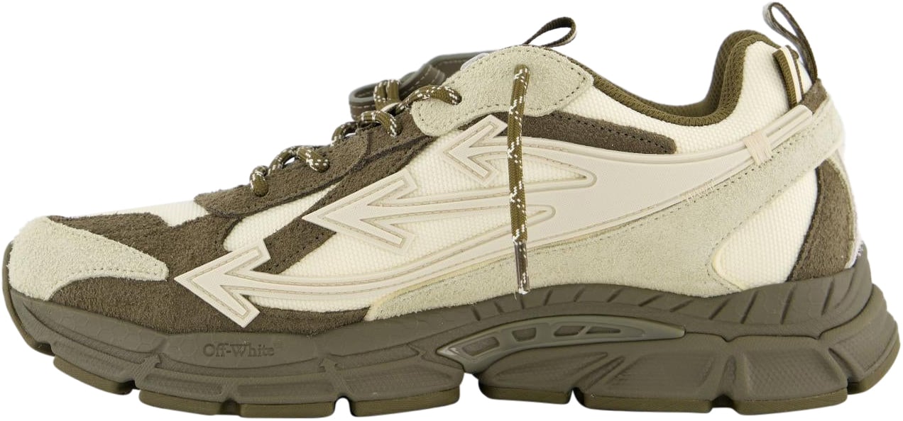OFF-WHITE Heren Ow Be Right Back Sneaker Groen