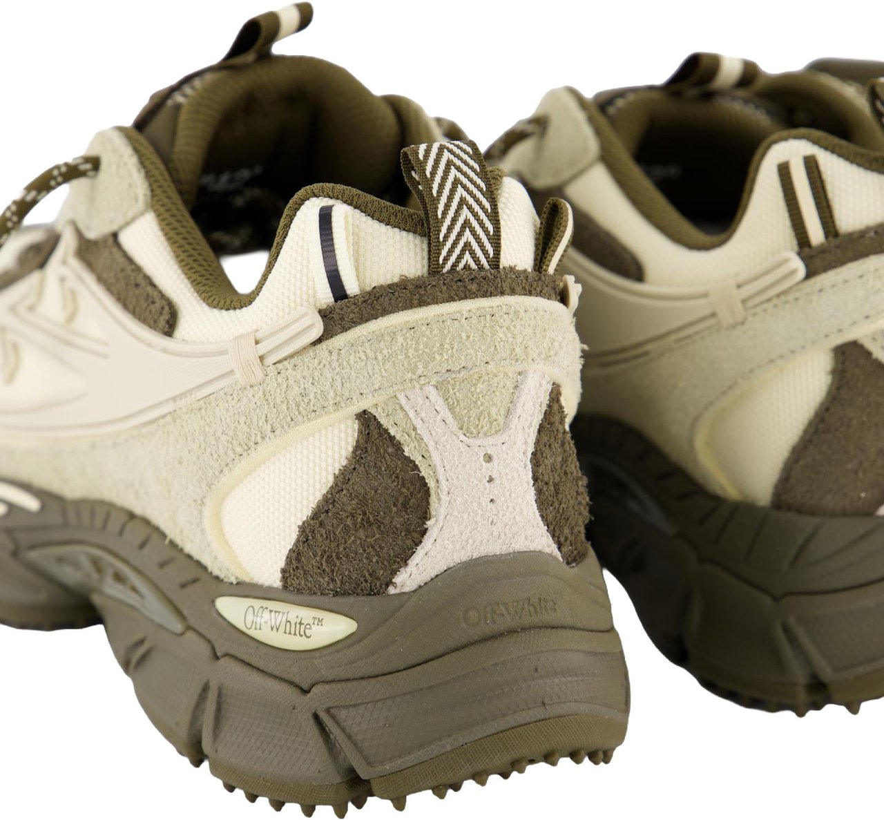 OFF-WHITE OFF WHITE Heren Ow Be Right Back Sneaker Groen