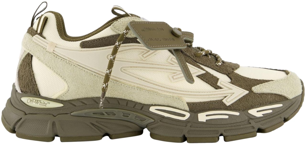 OFF-WHITE Heren Ow Be Right Back Sneaker Groen