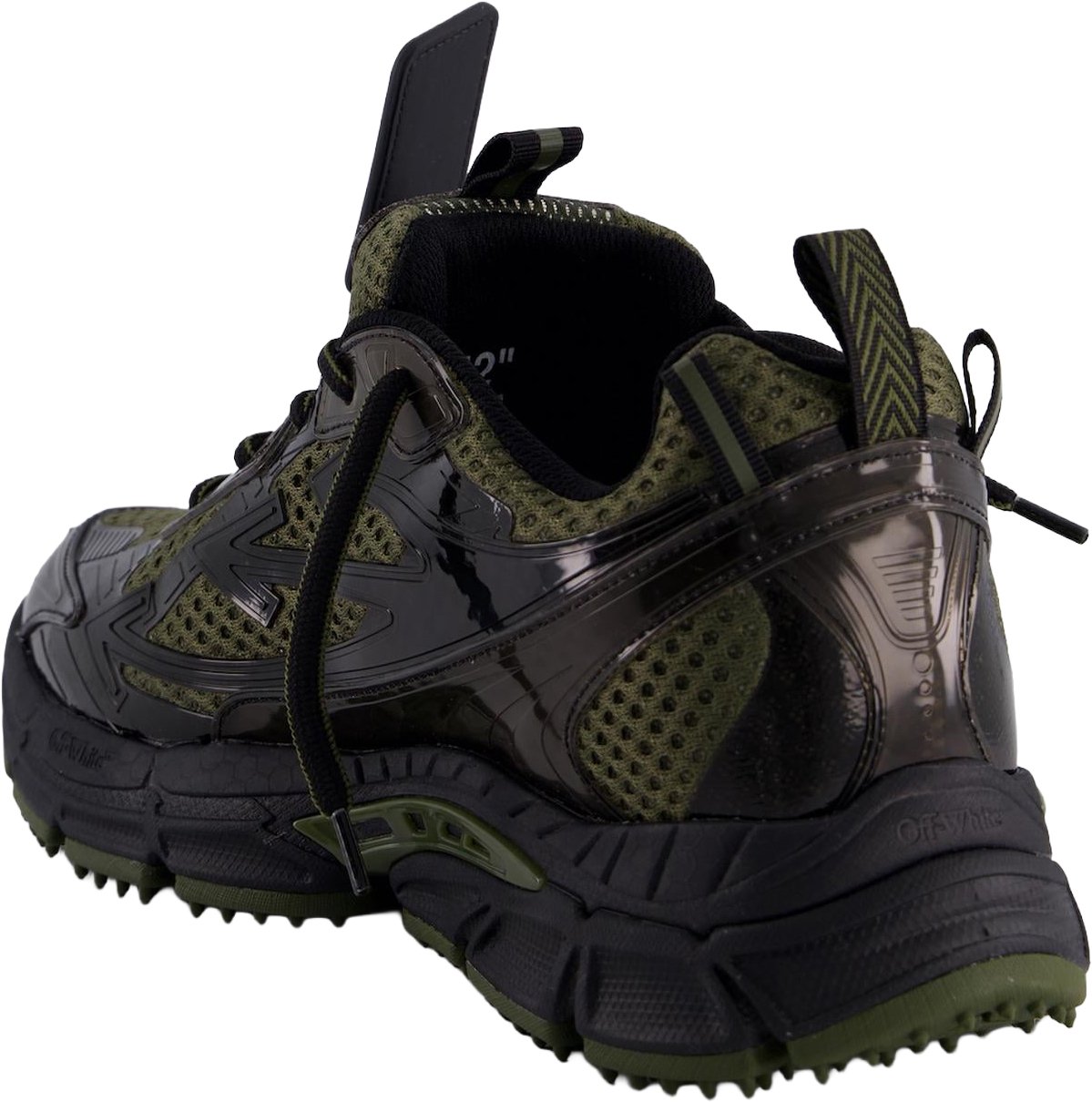 OFF-WHITE OFF WHITE Heren Ow Be Right Back Sneaker Groen