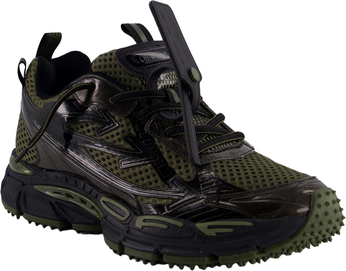 OFF-WHITE OFF WHITE Heren Ow Be Right Back Sneaker Groen